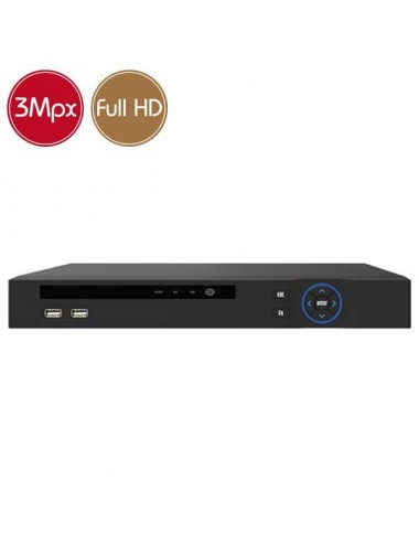 Videorecorder IP NVR 25 cameras - RAID - HDMI
