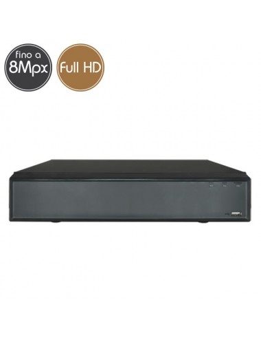 Videorecorder IP NVR 4 - 8 Megapixel / Full HD - Ultra HD 4K