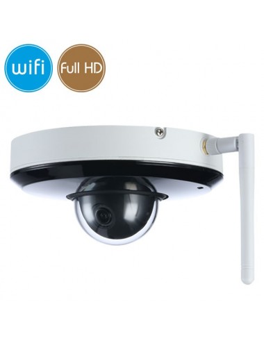 Dome camera wireless IP WiFi Pan Tilt - Full HD (1080p) - SONY Ultra Low Light - microSD
