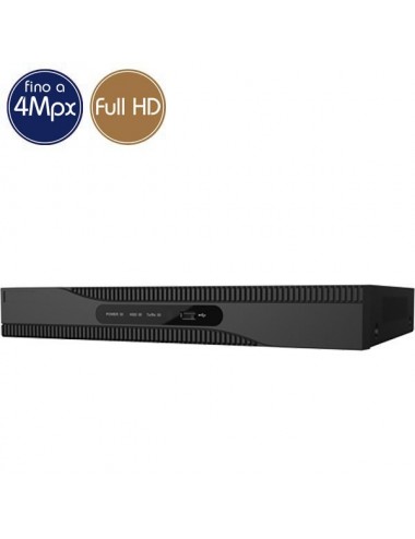 Hybrid HD Videorecorder SAFIRE - DVR 16 channels 3 Megapixel - HDMI Ultra HD 4K