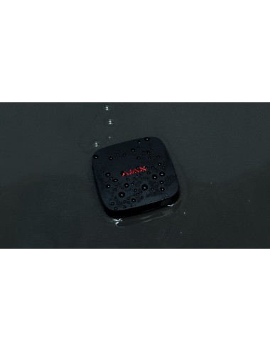 Flood detector via radio wireless Ajax black