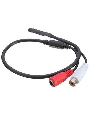 Environmental microphone with 12V power supply