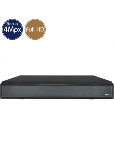 Hybrid HD Videorecorder - DVR 32 channels 4 Megapixel - RAID HDMI