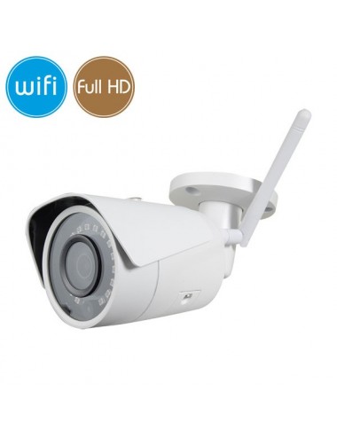 Camera wireless IP WiFi - 2 Megapixel / Full HD (1080p) - microSD - IR 30m