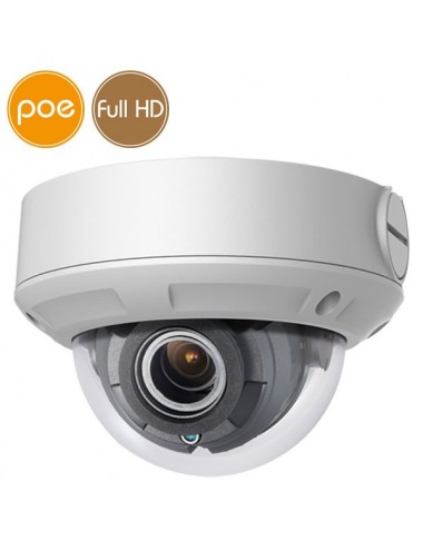 Dome camera IP SAFIRE PoE - Full HD (1080p) - Varifocal 2.8-12mm - IR 30m