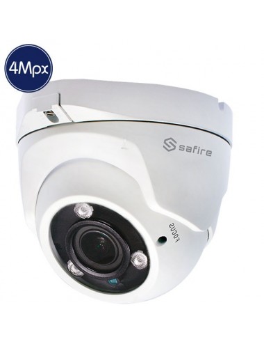 HD dome camera SAFIRE - 4 Megapixel - Varifocal 2.7-13.5mm - IR 40m